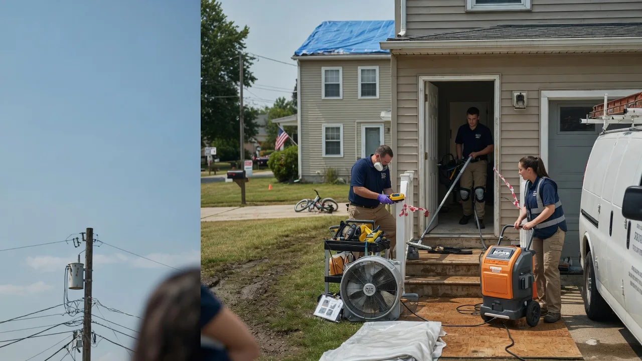 Water Damage Repair in Milan, MI near me